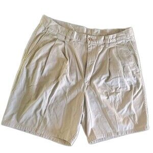 GAP Khaki Tan Shorts Men's Size 38 (8" Inseam) Casual Chino Cotton Summer Wear
